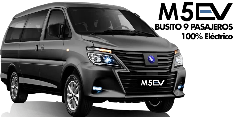 M5 EV Busito de pasajeros 100% eléctrico