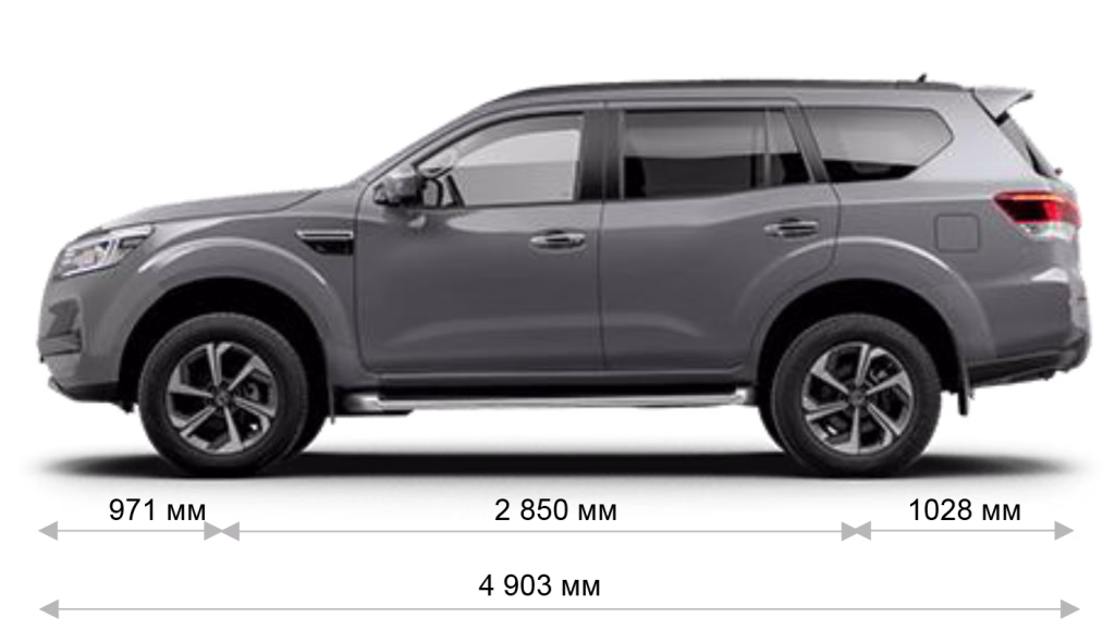Paladin - Dongfeng Panamá ® 14 medidas paladin lateral Dongfeng Forthing Panama | Carbone