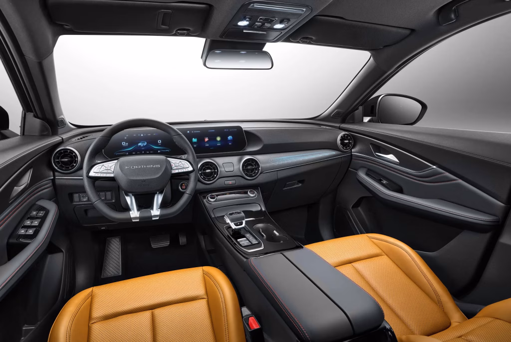 Consola interior del T5 EVO